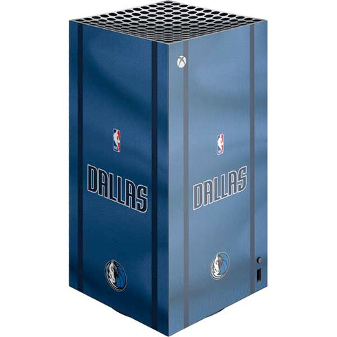 NBA Dallas Mavericks Jersey XBox Series X Digital Edition Console Skin